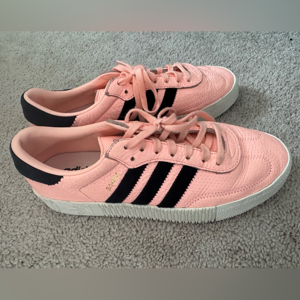 Adidas exclusive platform Samba variant in “Wonder Quartz”